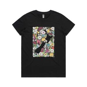 Colourful Sea Of Flowers tee