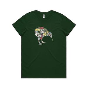 Colourful Kiwi Flora tee