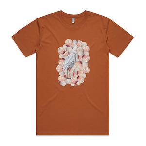 Heron + Scallops tee