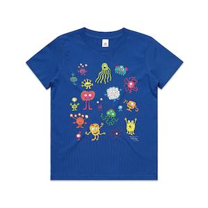 Penny Royal Design: Slightly Worried Monsters tee