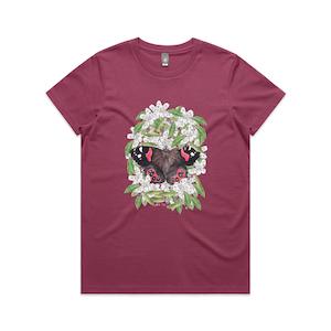 Red Admiral + Ngaio tee