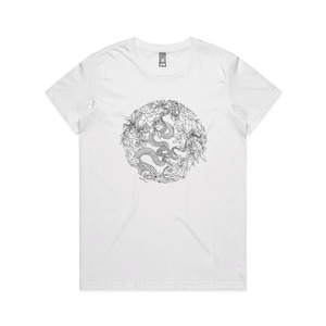 Around in Circles Snakes tee