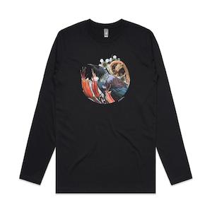 Tui's Floral Harmony long sleeve tee