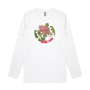 Clive The Slime Rat long sleeve tee