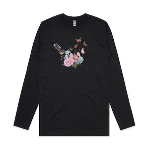 Floral Fan long sleeve tee