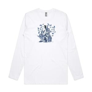 Sweet Blue Delft long sleeve t shirt