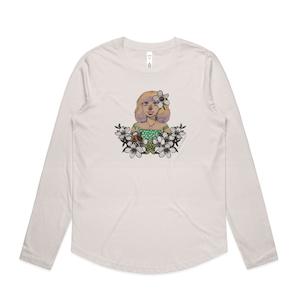 Womens Long Sleeve T Shirts: Sally and Simon long sleeve tee