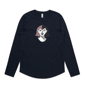 Vampire Girl long sleeve tee