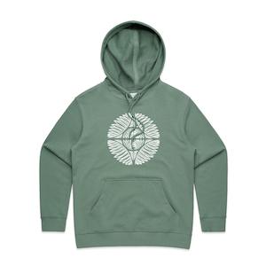 Womens Hoodies: Botanic Calm hoodie