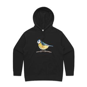 Ukraine - Eurasian Blue Tit Bird hoodie - art for a cause