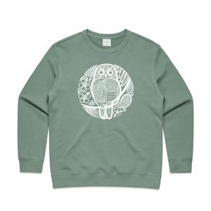 Womens Sweatshirts: Ruru's Lace crew