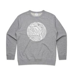 Womens Sweatshirts: Kōtare's Lace crew