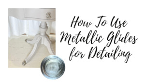 How To Use Metallic Glides