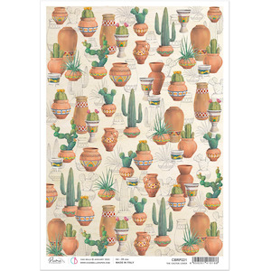 A4 Rice Paper - The Cactus Lover