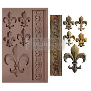 Fleur De Lis En Or Mould