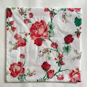 Napkin - Cottage Roses