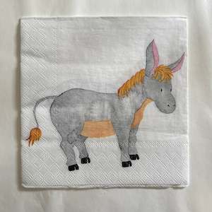 Napkin - Faithful Donkey