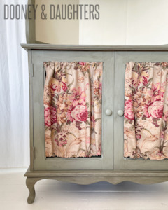 Paint: Rustic Rubbed Sage Hutch