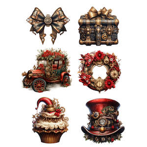 Christmas Transfer - Steam Punk Christmas 2 - AVAILABLE FOR PRE-ORDER