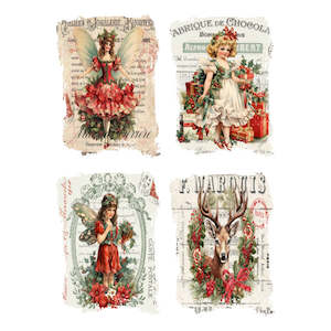 Christmas Transfer - French Christmas Labels - AVAILABLE FOR PRE-ORDER