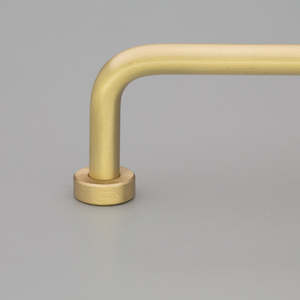 Lounge Handle - Polished Brass Matt