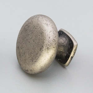 Sherlock Knob 34mm diameter - Distressed Antique Pewter