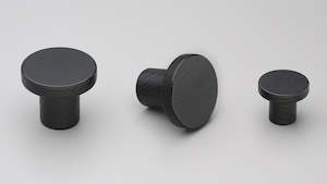 Wooden Circum Knob - Ash Black Stain