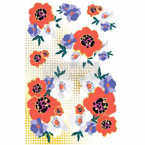 Paint: ReDesign Transfer - Modernist Floral