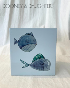 Nautical Nursery Square Tissue Box