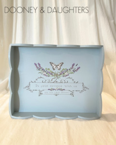 Paint: Butterfly Small Scallop Tray