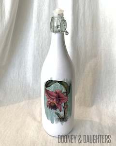 Paint: Vintage Floral Two Glass Bottle