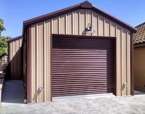 Semi Industrial: 2400mm high Windsor Commercial Roller Door