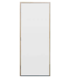 Prehung Doors: MDF Flush Panel Pine - Flat Jamb - 90mm Stud