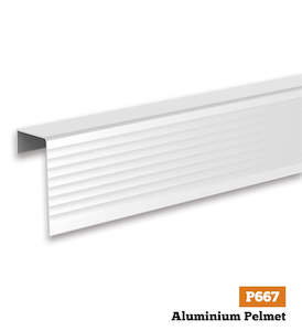 Pelmets P677 - Aluminium Pelmet