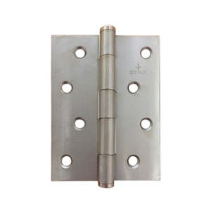 Hinge Zinc Plate Square Edge 100 x 75 x 2.0mm Fixpin