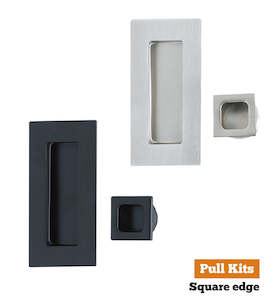 Square Edge Flush Pull Kit