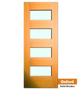 Solid Wooden Doors: Oxford - Exterior Doors