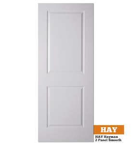 Mdf Doors: Moulded Panel Smooth Hayman (2 Panel Smooth) - Solid Core