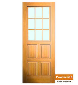 Solid Wooden Doors Interior Doors: Provincial 5 - Interior Doors