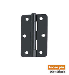 Hinge 1/4 Radius Edge 90 x 60 x 2mm