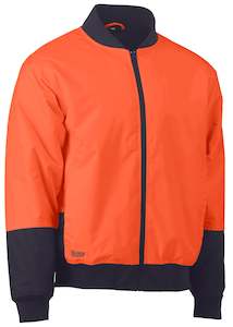 BJ6730 Bisley Two Tone Hi Vis Bomber Jacket