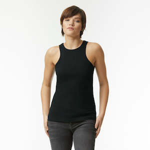 101CVC American Apparel CVC Womens Racerneck Tank