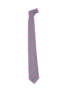 99102 BizCorporates Mens Single Contrast Stripe Tie