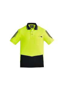 ZH315 Syzmik Mens Hi-Vis Flux Polo Shirts