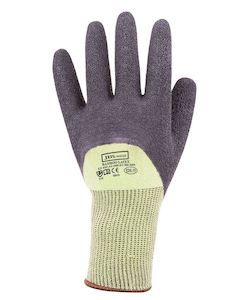 8R025 JB's BAMBOO LATEX CRINKLE 3/4 DIPPED GLOVES 12PK