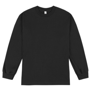 1304 American Apparel Heavyweight Cotton Unisex Long Sleeve T-Shirt