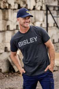 Clothing wholesaling: BKT081 Bisley Segmented Printed Tee