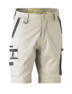 BSHC1330 Bisley Flex & Move Stretch Utility Zip Cargo Short