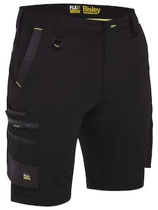 BSHC1332 Bisley Flex & Move 4-Way Stretch Zip Cargo Short