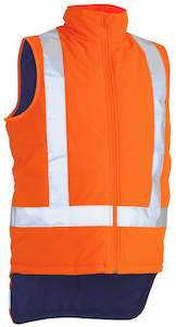 Clothing wholesaling: BV0379XT Bisley TTMC-W Taped Hi Vis Puffer Vest